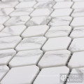 C&K Mosaic Hexagon Glass Mosaic Tile Backsplash Kitchen